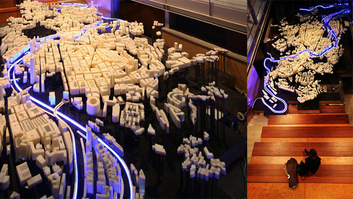 dynamic light sculpture