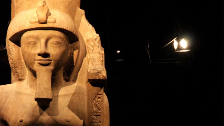 Lighting a statue at the Egyptian Museum, Italy by Philips Lighting