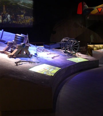 During the visit, Photo National Military Museum, Kossmann.Dejong