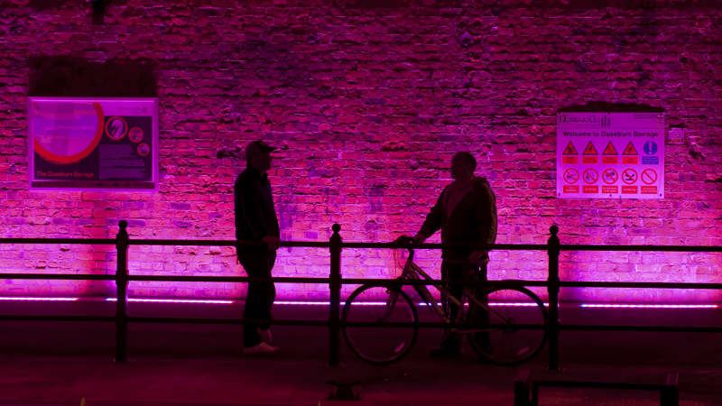 See how LEDs transform public spaces