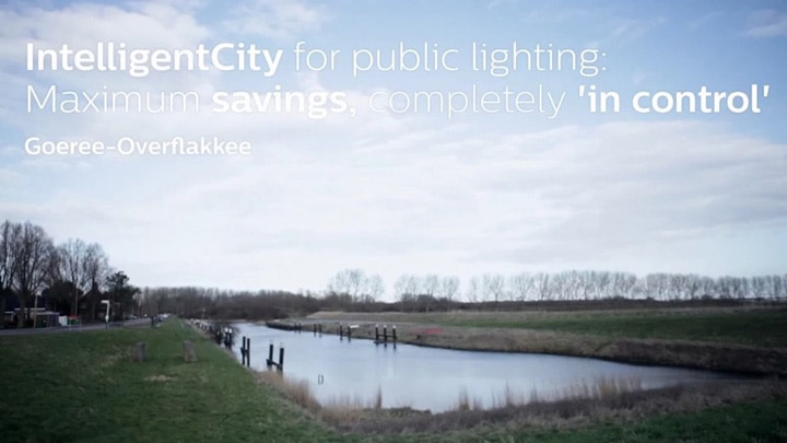 Connected lighting public system