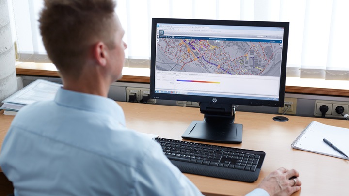 Managing city lighting via cloud based system