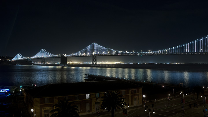 San Francisco city lighting