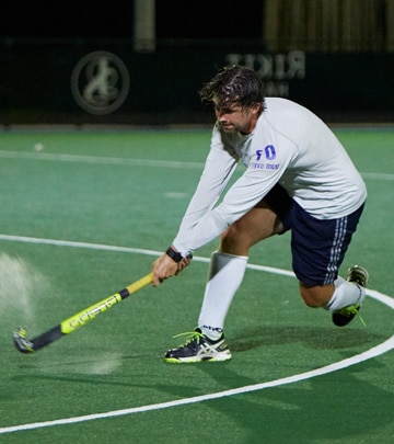 Enjoy playing hockey without wasting energy with OptiVision LED sports lighting