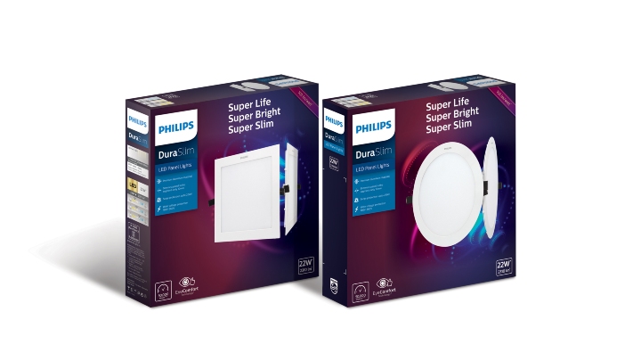 Philips DuraSlim LED downlight- product packaging