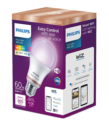 lække foretrække Rationel Switch to smart lighting with Smart LED Bulb| WiFi Bulb|Philips Smart Bulb
