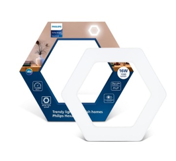 Trendy light bulb for home- Philips Hexa bulb